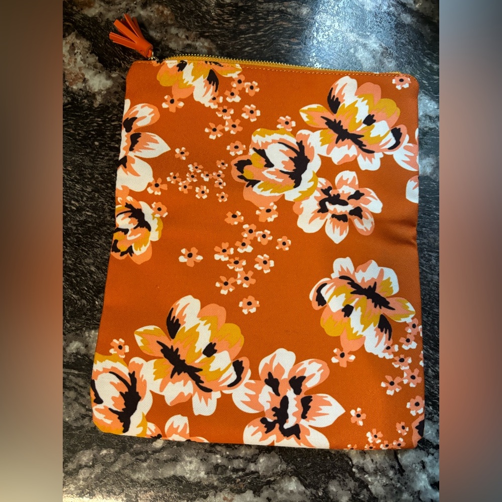 Rachel Pally clutch reversible leather side fold over bag